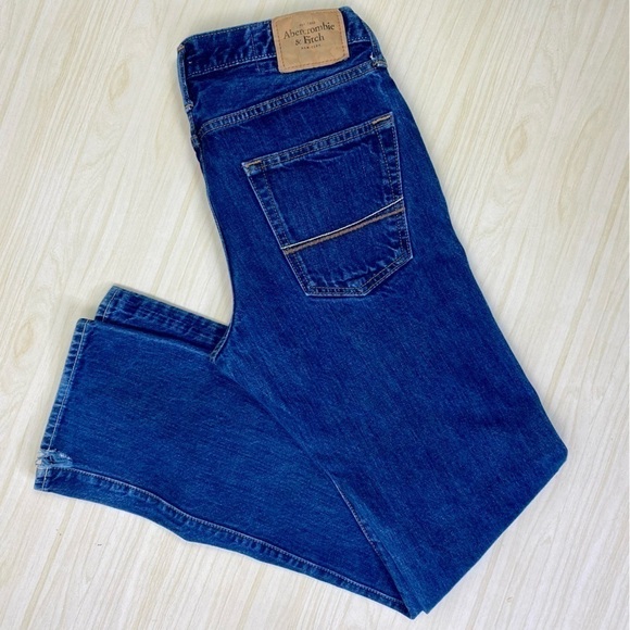 Abercrombie and Fitch Straight leg jeans size 30 x 32 - Picture 1 of 8